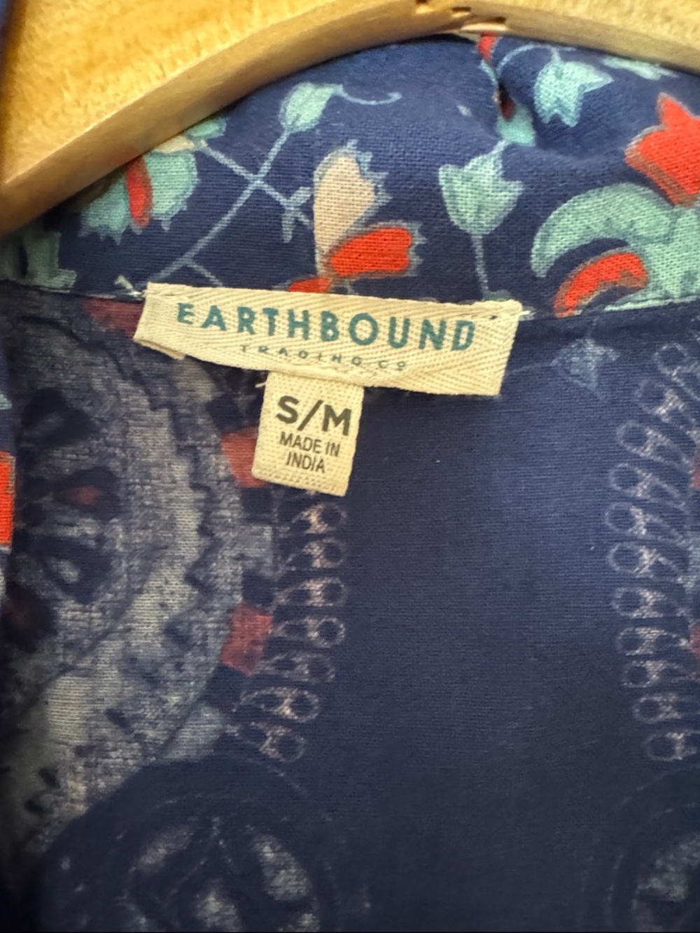 Earthbound Trading Co. Mandala Kimono Duster - Picture 4 of 8